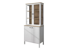 Hanah Home FRN-20070 Estantería Madera y Blanco
